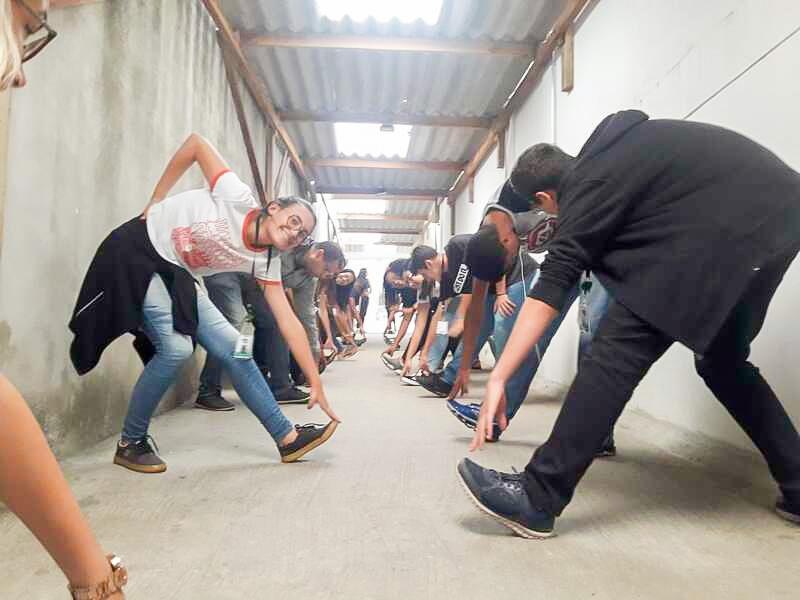 Exercícios de alongamento para call centers