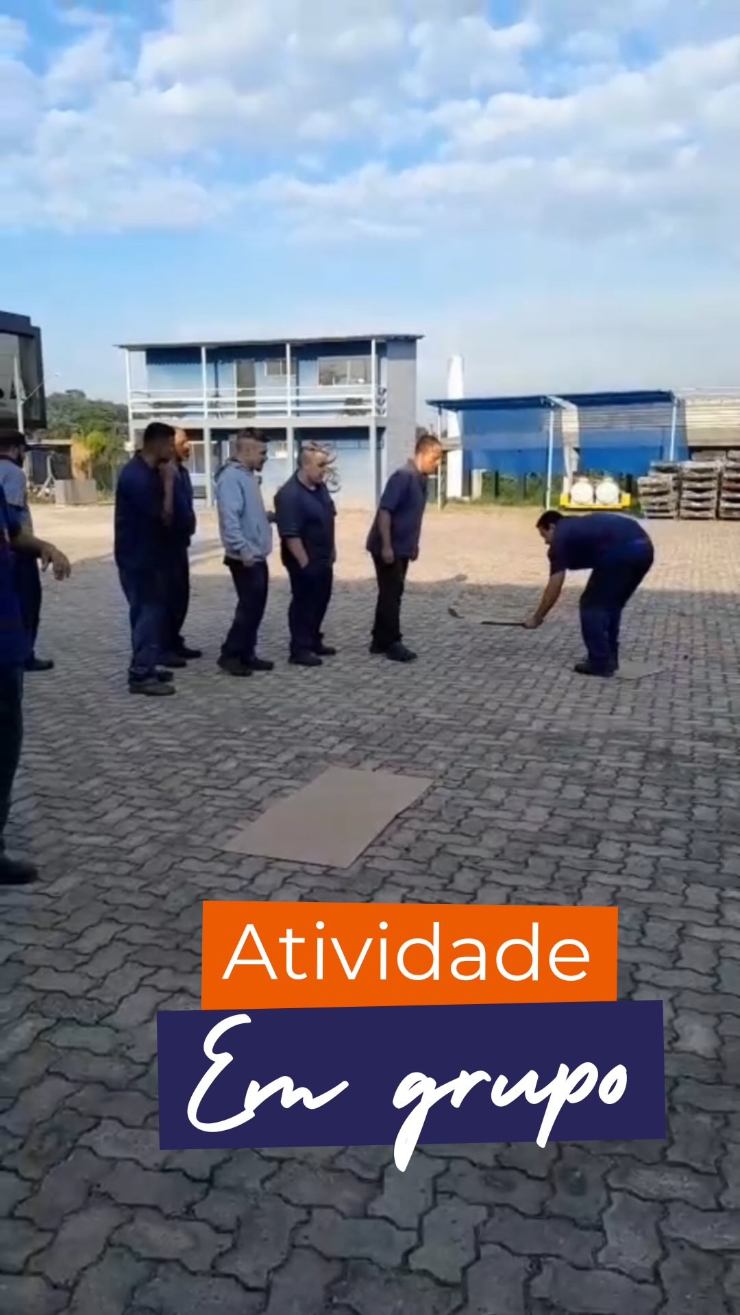 Atividades recreativas em grupo